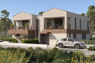 Čudovita hiša z bazenom v modernem istrskem slogu v bližini Brtonigle