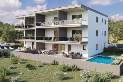 Geräumige Wohnung mit Terrasse in toller Lage in Novigrad