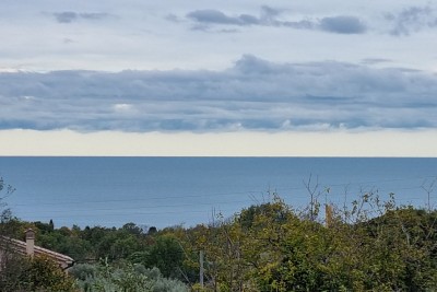 Građevinsko zemljište s pogledom na more u Poreču