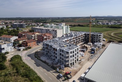 Zweizimmerwohnung mit Garten in einem Neubau in Umag