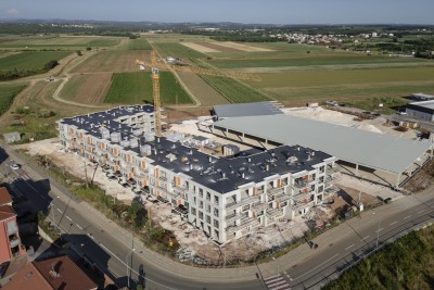 Apartment with elevator in a new building in Umag