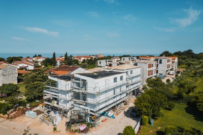 Two-story apartment in Lovrečica, just 300 meters from the sea