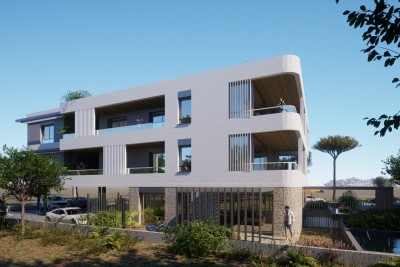 Building land with a project to build a building with 6 apartments near Umag